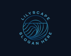 Getaway - Wave Water Ocean logo design