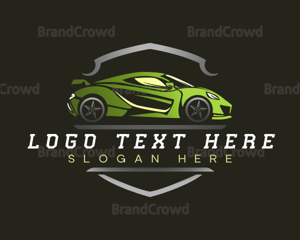 Race Car Detailing Logo