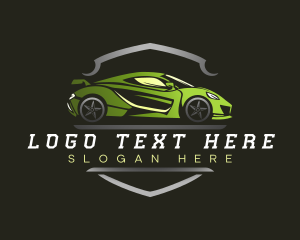 Car - Race Car Detailing logo design