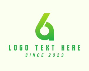 Natural - Eco Nature Company Letter A logo design