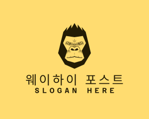 Cool Gorilla Ape logo design