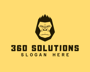 Cool Gorilla Ape logo design