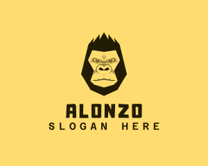 Cool Gorilla Ape logo design