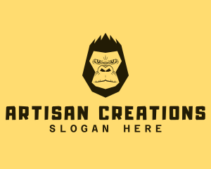 Cool Gorilla Ape logo design