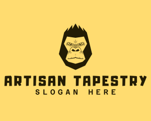 Cool Gorilla Ape logo design