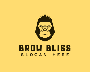 Cool Gorilla Ape logo design