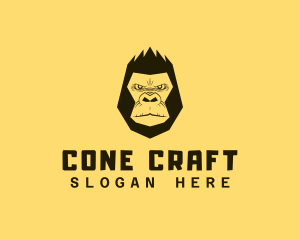 Cool Gorilla Ape logo design