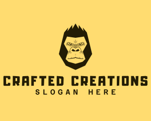 Custom - Cool Gorilla Ape logo design