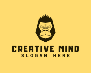 Cool Gorilla Ape logo design