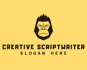 Cool Gorilla Ape logo design