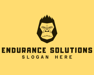 Cool Gorilla Ape logo design