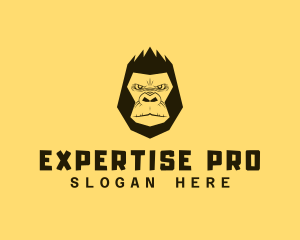 Cool Gorilla Ape logo design