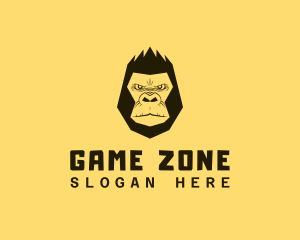 Cool Gorilla Ape logo design