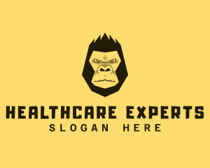 Cool Gorilla Ape logo design