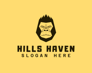 Cool Gorilla Ape logo design