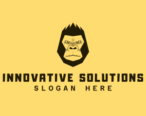 Cool Gorilla Ape logo design