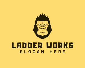 Cool Gorilla Ape logo design