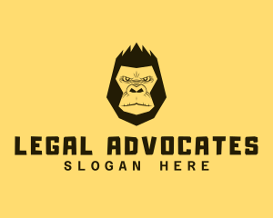 Cool Gorilla Ape logo design