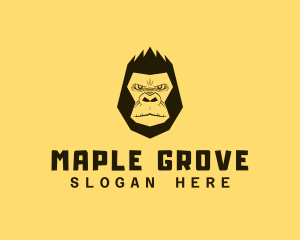 Cool Gorilla Ape logo design