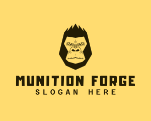 Cool Gorilla Ape logo design