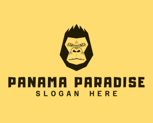 Cool Gorilla Ape logo design