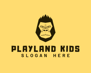 Cool Gorilla Ape logo design