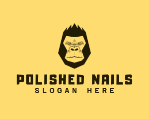 Cool Gorilla Ape logo design