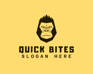 Cool Gorilla Ape logo design