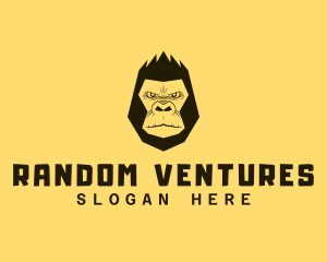 Cool Gorilla Ape logo design