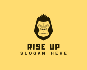 Cool Gorilla Ape logo design