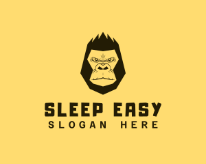 Cool Gorilla Ape logo design