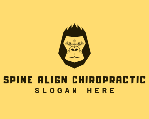 Cool Gorilla Ape logo design