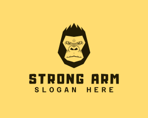 Cool Gorilla Ape logo design