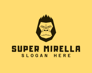 Zoo - Cool Gorilla Ape logo design