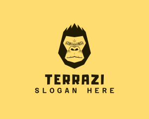 Cool Gorilla Ape logo design