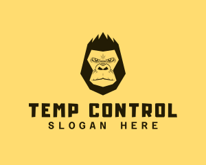 Cool Gorilla Ape logo design