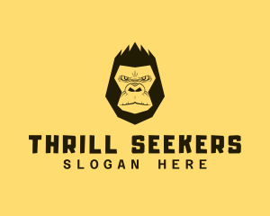 Cool Gorilla Ape logo design