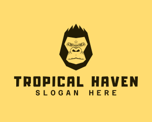 Cool Gorilla Ape logo design