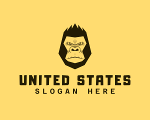 Cool Gorilla Ape logo design