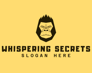 Cool Gorilla Ape logo design