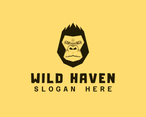 Cool Gorilla Ape logo design