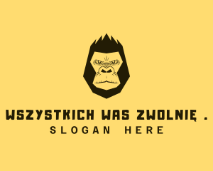 Cool Gorilla Ape logo design