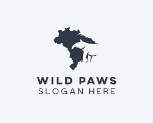 Wild Tapir Safari logo design