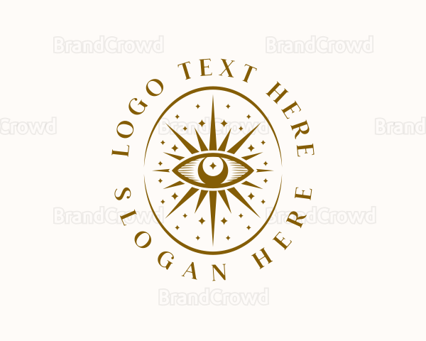 Mystic Eye Crescent Logo