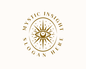 Mystic Eye Crescent logo design