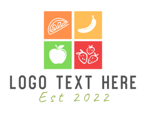 Groceries - Fresh Fruit Food logo design