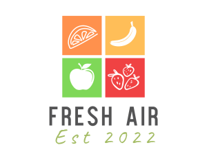 Fresh Fruit Food logo design