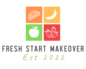 Fresh Fruit Food logo design