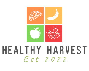 Nutrition - Fresh Fruit Food logo design