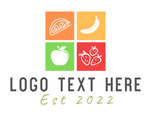 Nutrition - Fresh Fruit Food logo design
